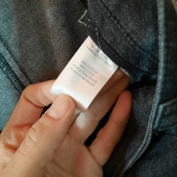 Theory Womens 6 Jeans Tobie D Cargo Pants Mid Rise Flap Pockets Hipster Black - Picture 6 of 7